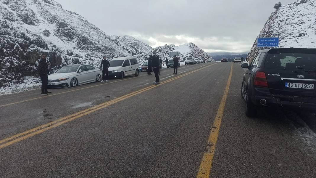 Kar haberini alan Alacabel’e koştu: Hafta sonu karın tadını böyle çıkarttılar 2